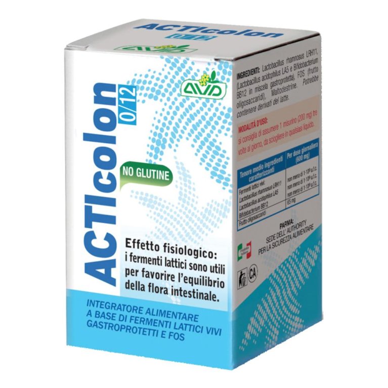 ACTICOLON 0/12 POLV 20G AVD