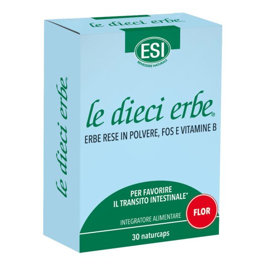 ESI LE DIECI ERBE FLOR 30CPS ESI LE DIECI ERBE FLOR 30CPS
