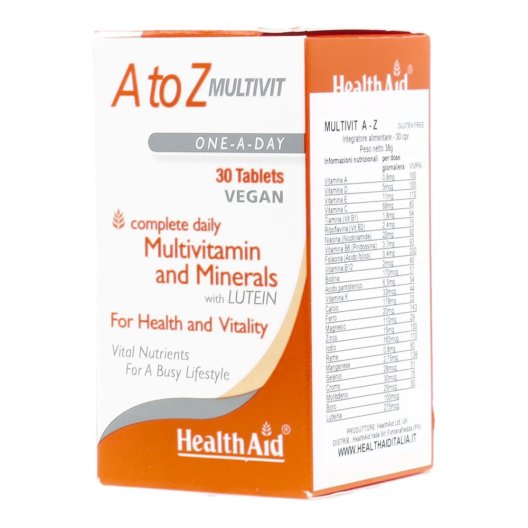 HEALTH AID*MULTIV A-Z 30TAV HEALTH AID*MULTIV A-Z 30TAV