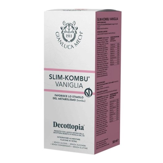 SLIM KOMBU VANIGLIA 500ML