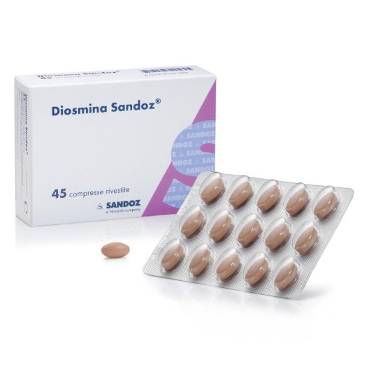 DIOSMINA SANDOZ 45CPR RIVEST DIOSMINA SANDOZ 45CPR RIVEST