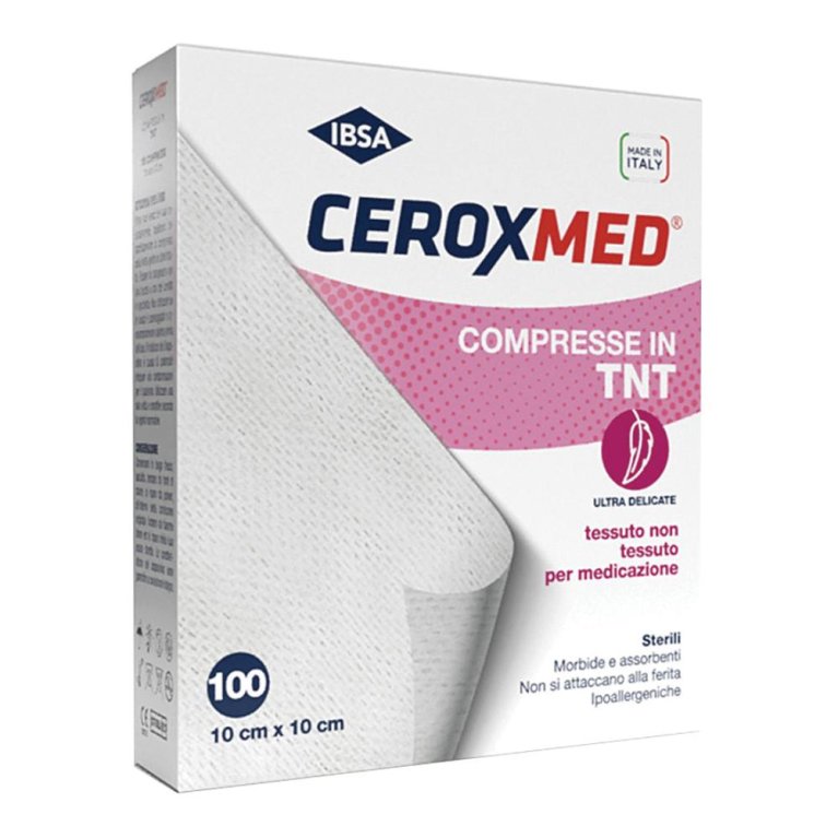 GARZA TNT CEROXMED10X10CM100PZ GARZA TNT CEROXMED10X10CM100PZ