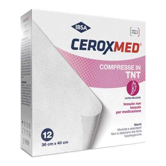 GARZA TNT CEROXMED 36X40CM12PZ GARZA TNT CEROXMED 36X40CM12PZ