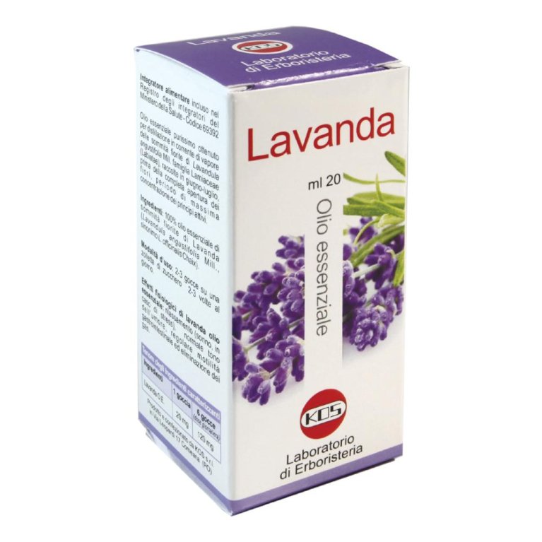 LAVANDA OLIO ESSENZIALE 20ML LAVANDA OLIO ESSENZIALE 20ML