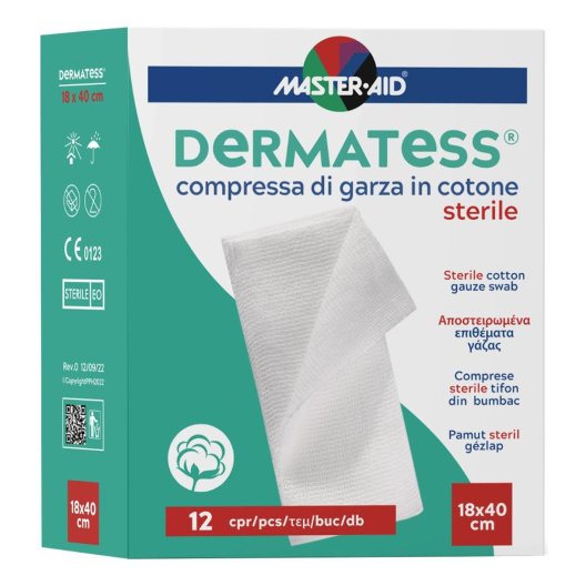 DERMATESS COT GARZA 18X40 12PZ