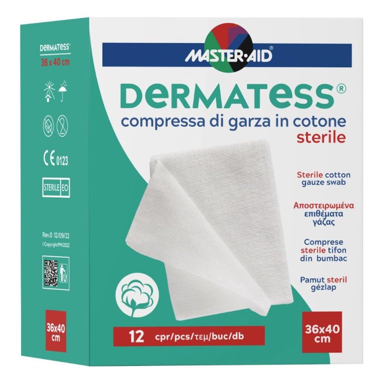 DERMATESS COT GARZA 36X40 12PZ