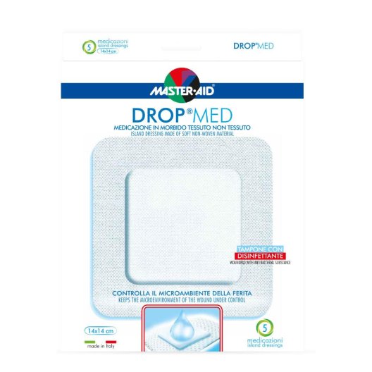 DROP MED MEDIC ADES STER 14X14 DROP MED MEDIC ADES STER 14X14