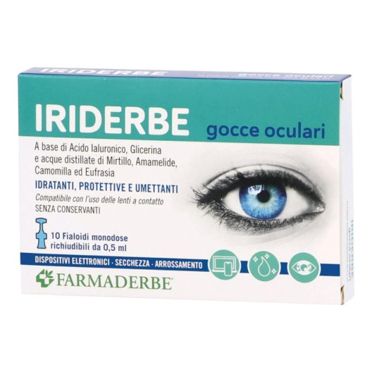 IRIDERBE GOCCE OCUL 10X0,5ML