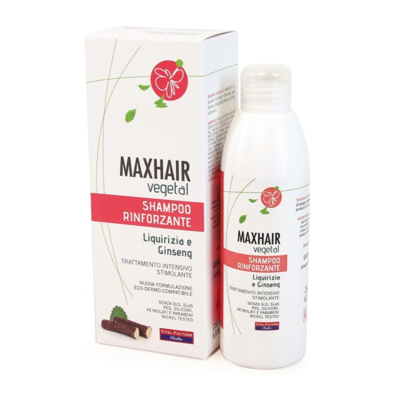 MAX HAIR VEG SH RINFOR 200ML MAX HAIR VEG SH RINFOR 200ML