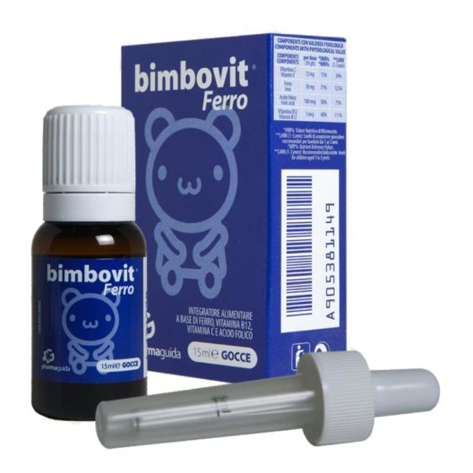 BIMBOVIT FERRO GOCCE 15ML BIMBOVIT FERRO GOCCE 15ML