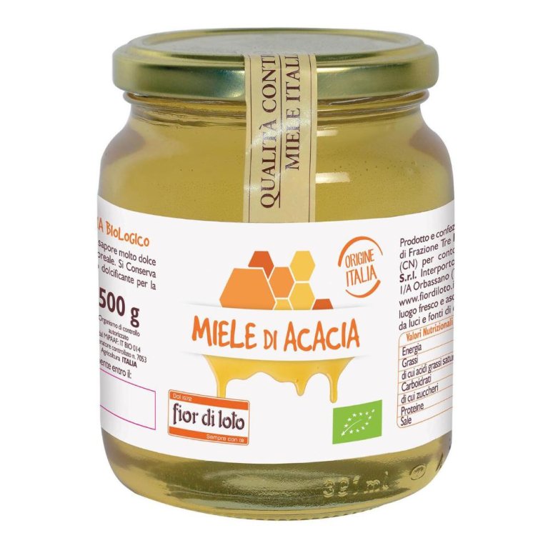 MIELE DI ACACIA BIO 500G MIELE DI ACACIA BIO 500G
