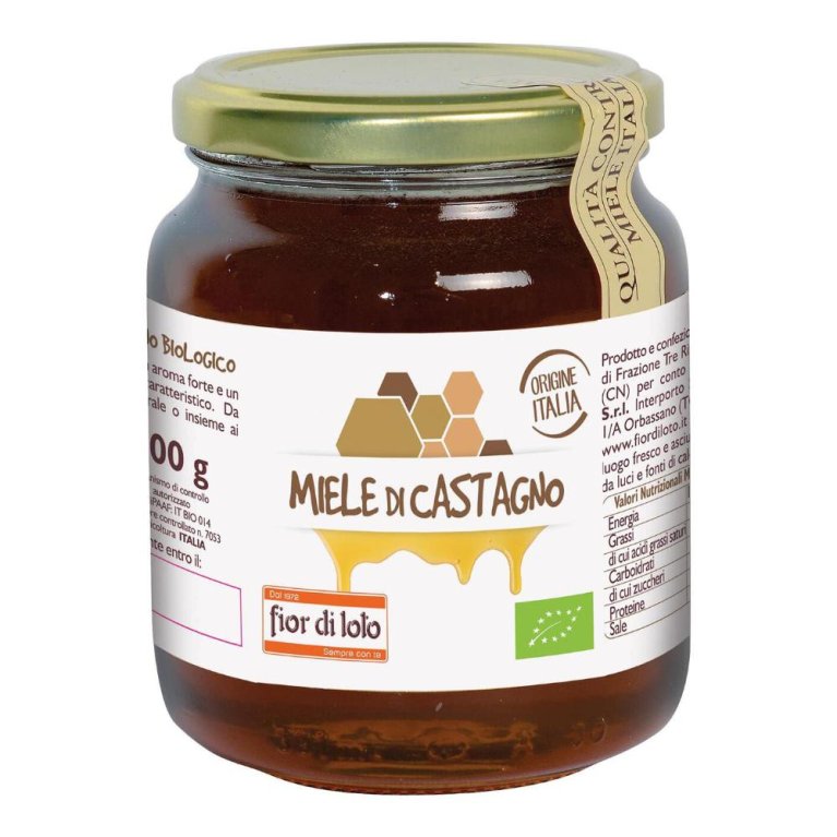 MIELE DI CASTAGNO BIO 500G MIELE DI CASTAGNO BIO 500G
