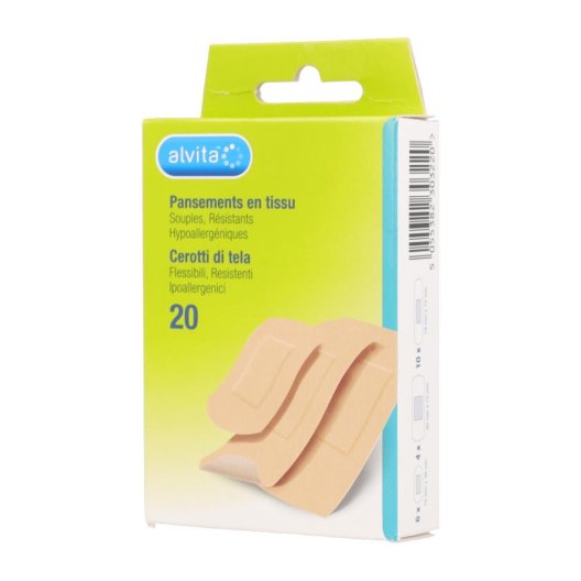 ALVITA CEROTTI TELA 20PZ ALVITA CEROTTI TELA 20PZ