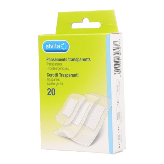 ALVITA CEROTTO TRASPARENTE20PZ ALVITA CEROTTO TRASPARENTE20PZ