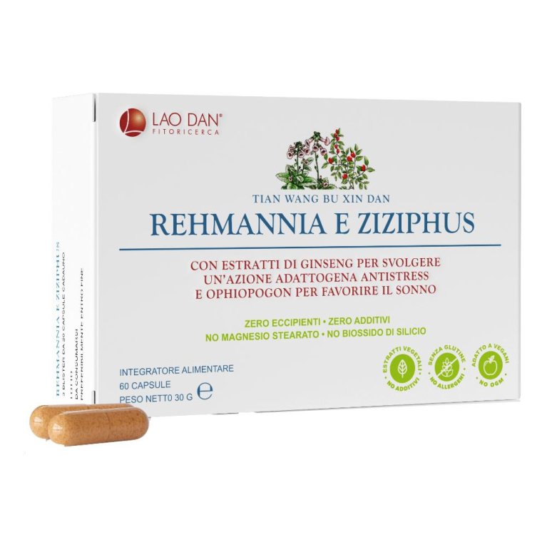 REHMANNIA ZIZIPHUS 60CPR BLIS REHMANNIA ZIZIPHUS 60CPR BLIS