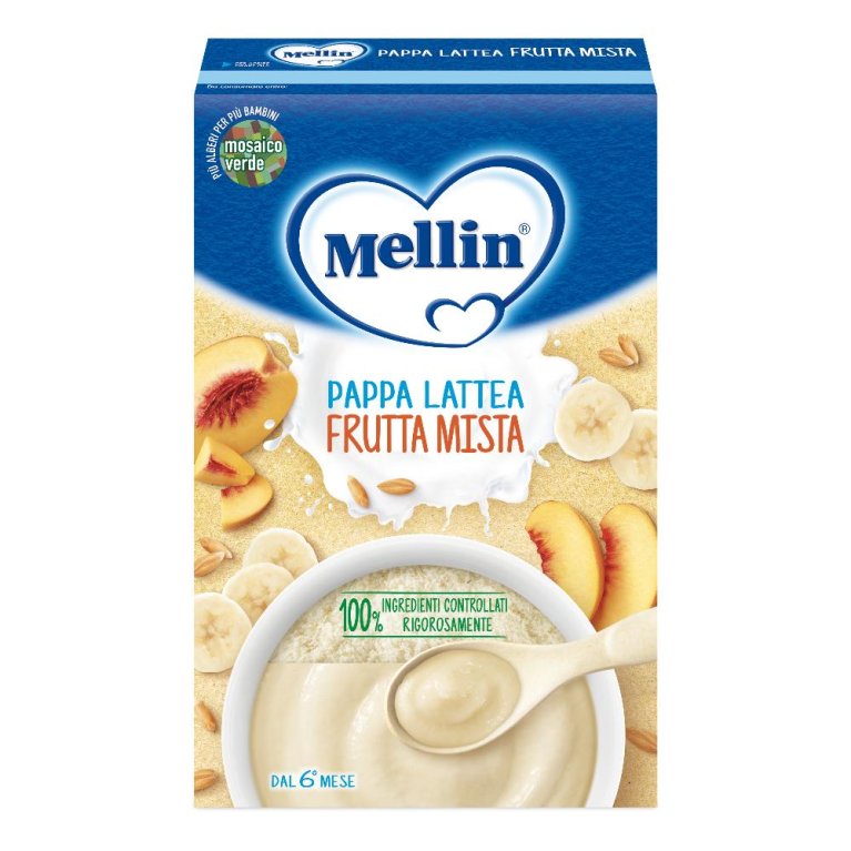 MELLIN*PAP LAT FRUTTA MIS 250G