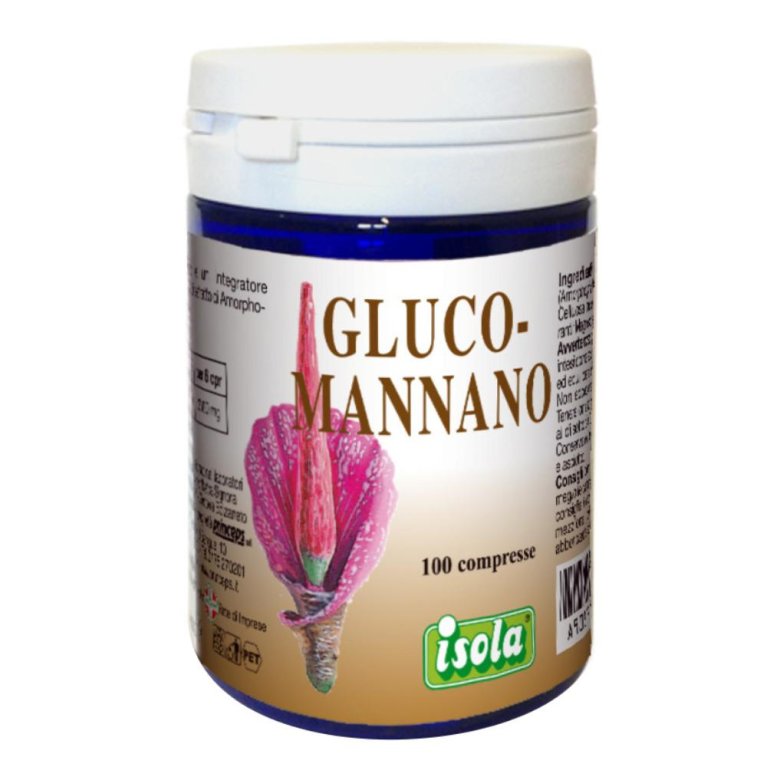 GLUCOMANNANO 100CPR 40G GLUCOMANNANO 100CPR 40G