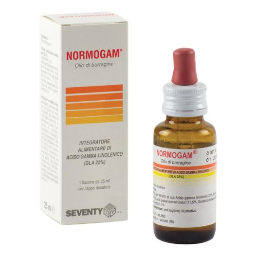 NORMOGAM*OLIO BORRAG 25ML