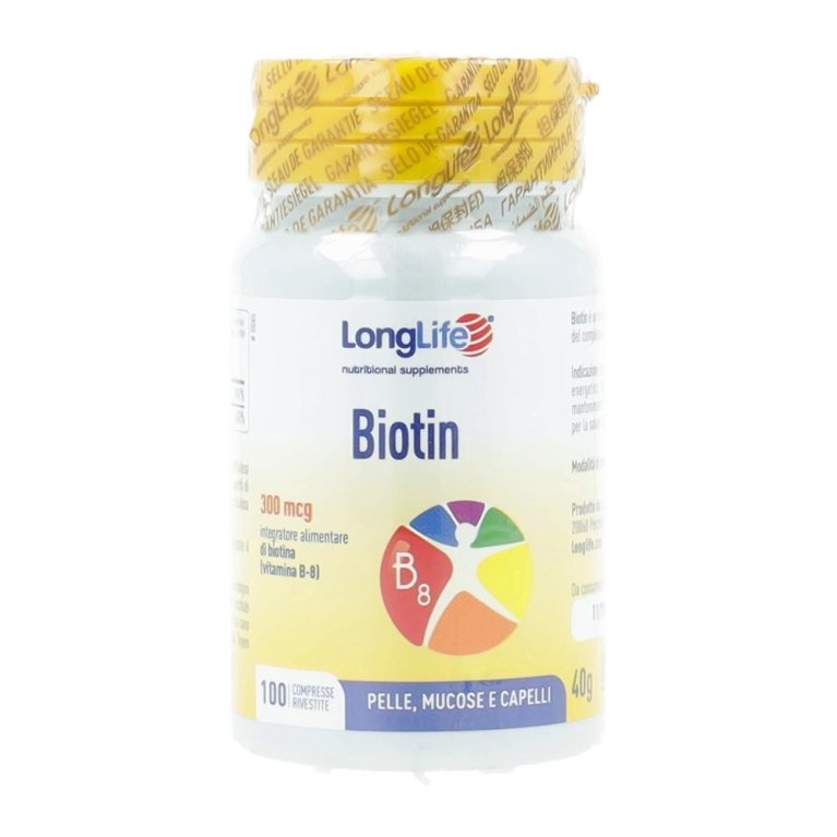 LONGLIFE BIOTIN 100CPR LONGLIFE BIOTIN 100CPR