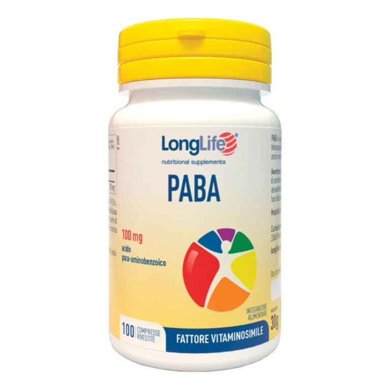 LONGLIFE PABA 100 100CPR LONGLIFE PABA 100 100CPR
