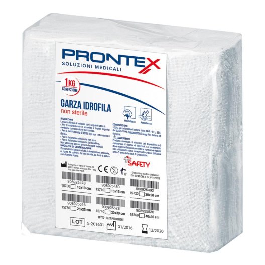 GARZA PRONTEX 20X20CM 1KG GARZA PRONTEX 20X20CM 1KG