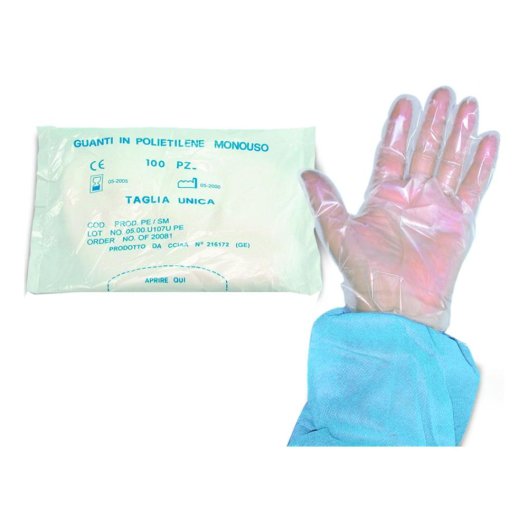 GUANTO PL BUST 100PZ GUANTO PL BUST 100PZ