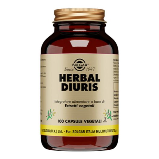 HERBAL DIURIS 100CPS VEG HERBAL DIURIS 100CPS VEG