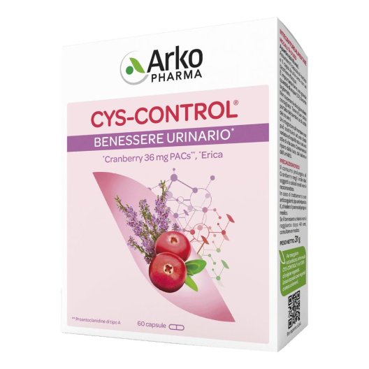 CYS CONTROL CRANBEROLA 60CPS CYS CONTROL CRANBEROLA 60CPS