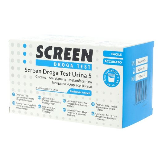 SCREEN DROGA TEST URINA 5