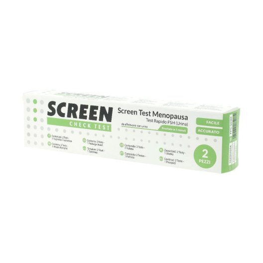 SCREEN TEST MENOPAUSA/FSH 2PZ SCREEN TEST MENOPAUSA/FSH 2PZ