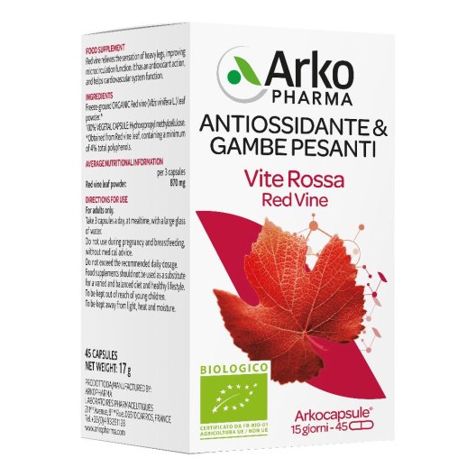 ARKOCPS VITE ROSSA BIO 45CPS