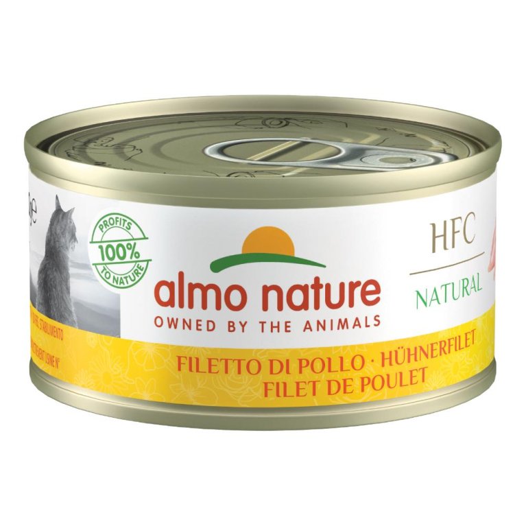 ALMO CAT NATURE 70 GR FILETTO