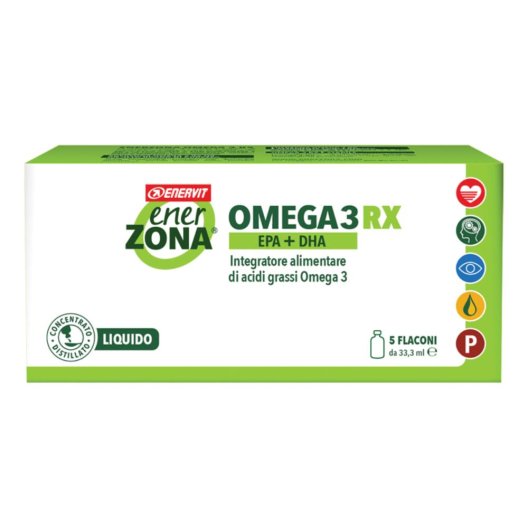 ENERZONA OMEGA 3 RX 5FLACONI ENERZONA OMEGA 3 RX 5FLACONI
