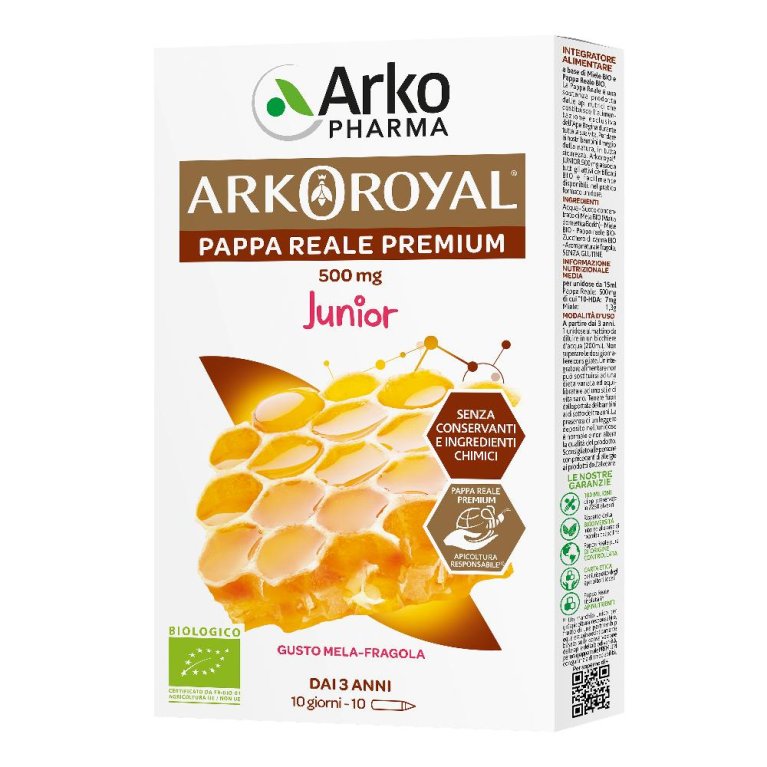 PAPPA REALE BIO 500MG 10FL