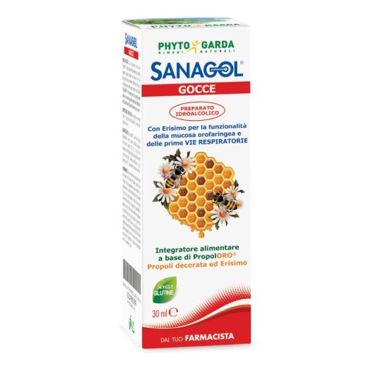 SANAGOL GTT PROPOLI C/ALCOL 30 SANAGOL GTT PROPOLI C/ALCOL 30