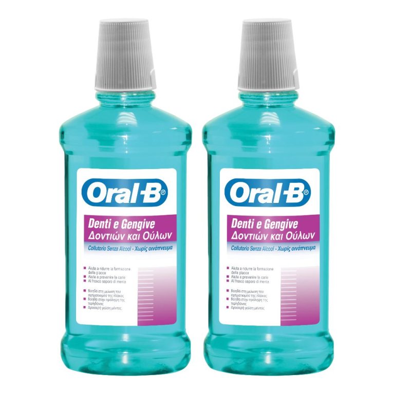 ORALB DENTI&GENGIVE 500ML 2PAC ORALB DENTI&GENGIVE 500ML 2PAC
