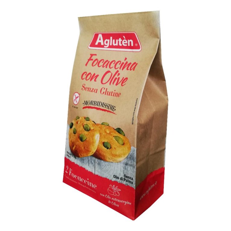 AGLUTEN FOCACCINA OLIVE 100G AGLUTEN FOCACCINA OLIVE 100G
