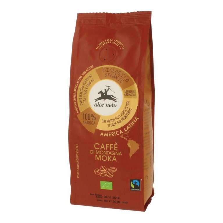CAFFE' 100% ARABICA BIO MOKA F