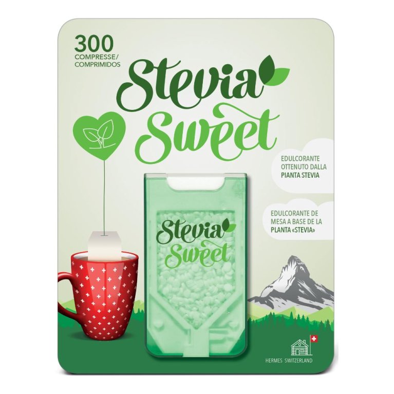 HERMESETAS STEVIA 300CPR