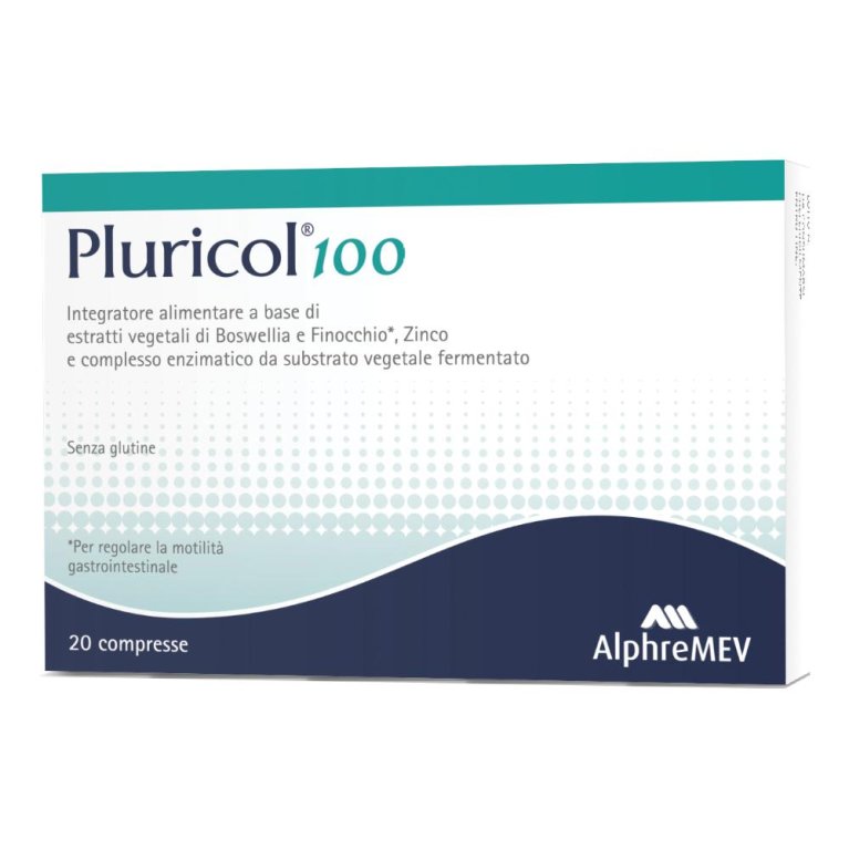 PLURICOL 100 20CPR PLURICOL 100 20CPR