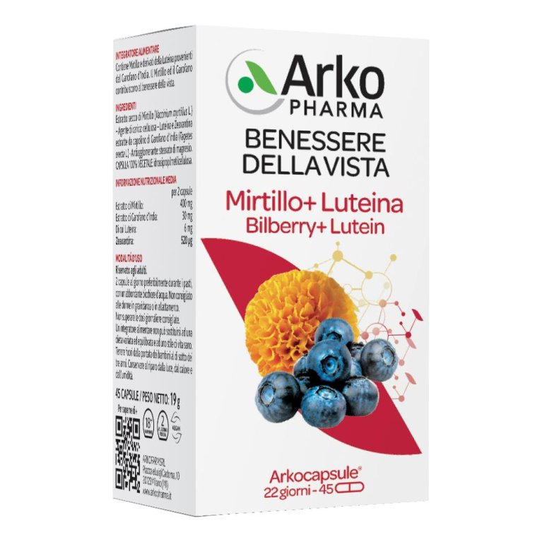 ARKOCPS MIRTILLO+LUTEINA 45CPS ARKOCPS MIRTILLO+LUTEINA 45CPS