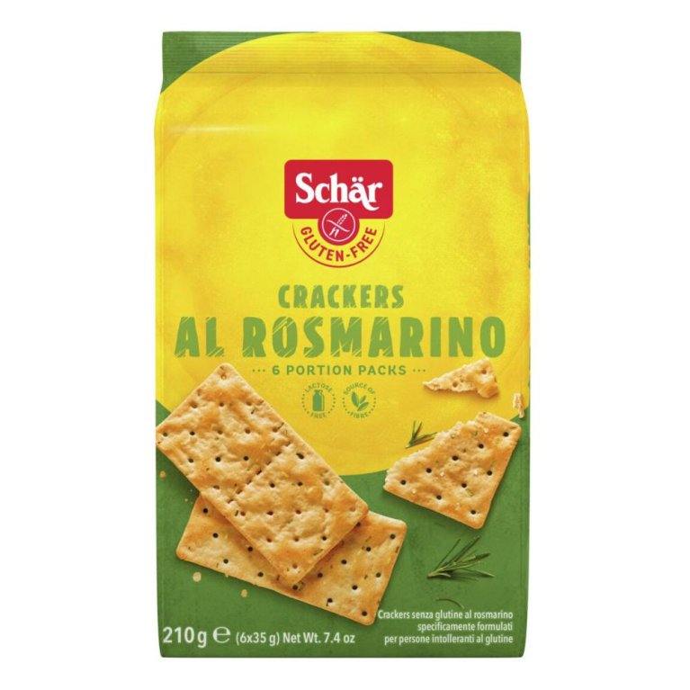 SCHAR CRACKERS ROSMARINO 6X35G SCHAR CRACKERS ROSMARINO 6X35G
