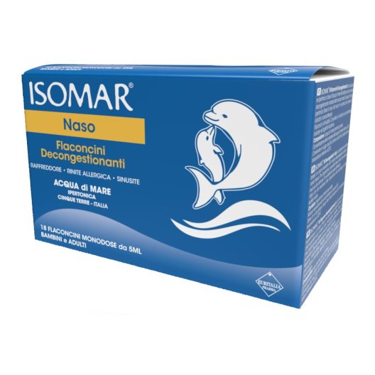 ISOMAR SOL IPERTONICA 18FL 5ML ISOMAR SOL IPERTONICA 18FL 5ML