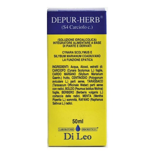 DEPUR HERB S4 CARCIOFO C 50ML