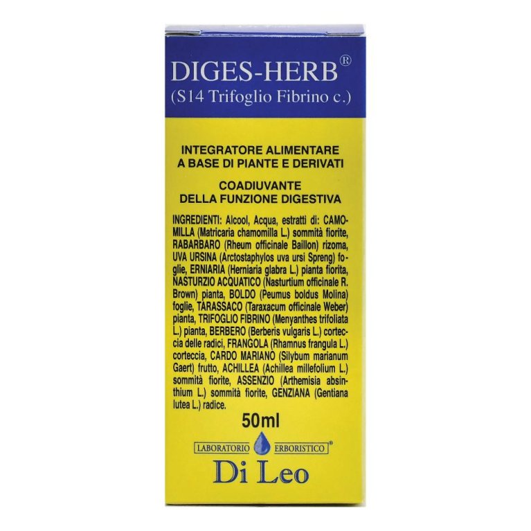 DIGES HERB S14 TRIFOGLIO 50ML DIGES HERB S14 TRIFOGLIO 50ML