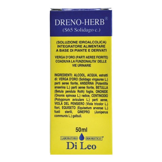 DRENO HERB S65 SOLIDAGO 50ML DRENO HERB S65 SOLIDAGO 50ML