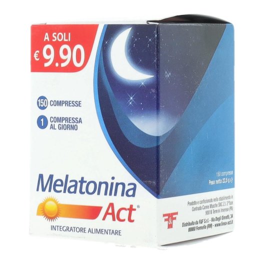MELATONINA ACT 1MG 150CPR MELATONINA ACT 1MG 150CPR