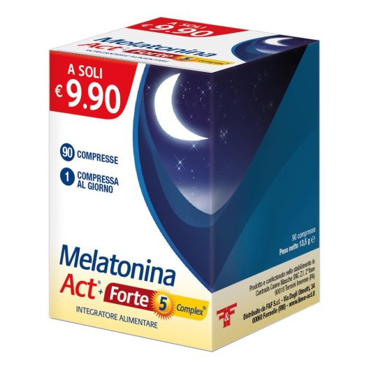 MELATONINA ACT 1MG+5COMP 90CPR MELATONINA ACT 1MG+5COMP 90CPR