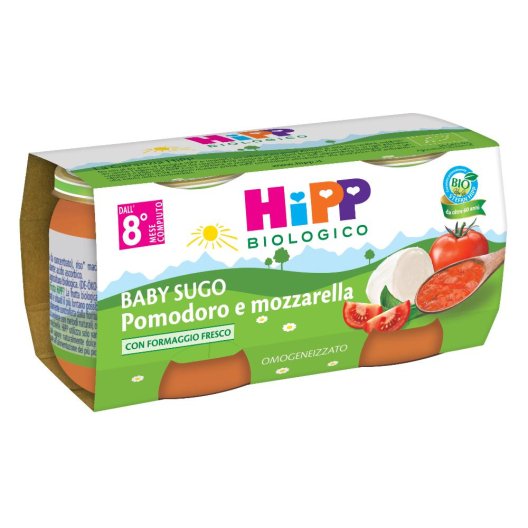 HIPP BIO SUGO POMOD/MOZZ 2X80G HIPP BIO SUGO POMOD/MOZZ 2X80G