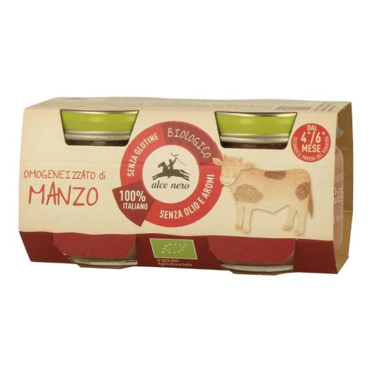 OMOGENEIZZATO MANZO BIO 2X80G